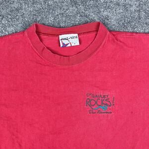 East West Threads T-Shirt Mens M Red Canaan Rocks Graphic Tee‎ Davis WV Vintage